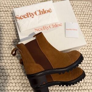 See by Chloé Mallory Chelsea Boots